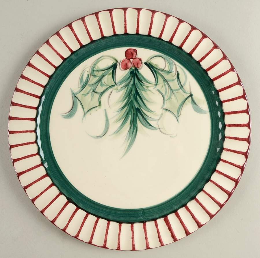 Hollylujah 2 Large Dinner Plate by Gail Pittman-1