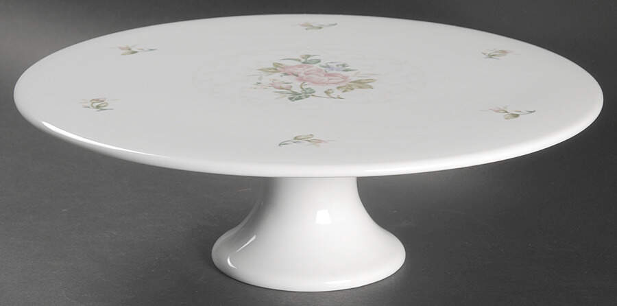 Lady Anne (No Trim) 12" Diameter Pedestal Cake Stand by Gorham-1