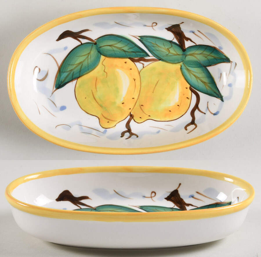Fruta Center Dish for (8 Pc) Hors d'Oeuvres Set by Ganz-1