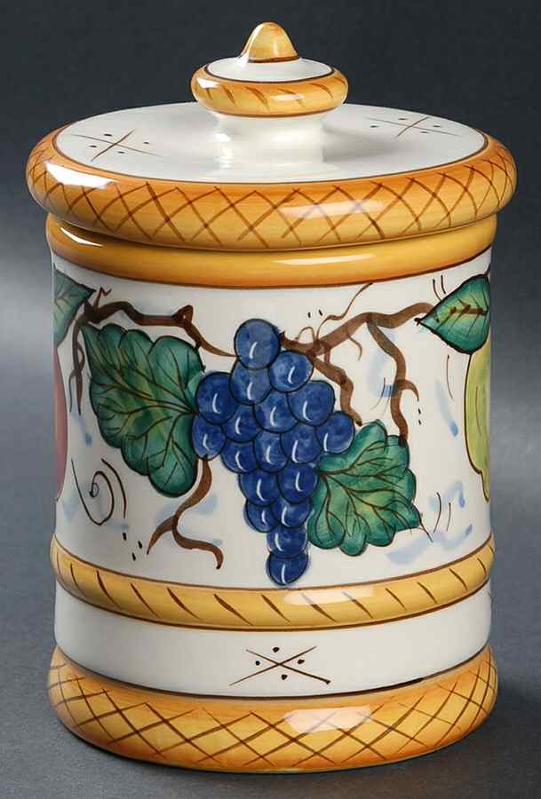 Fruta Medium Canister & Lid by Ganz-1