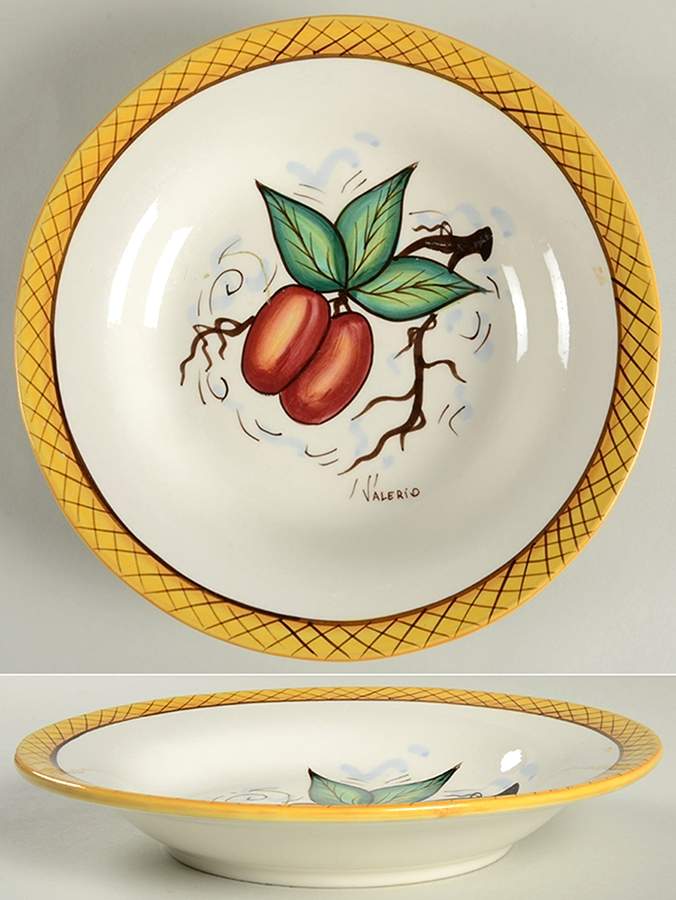 Fruta 10" Individual Pasta Bowl by Ganz-1