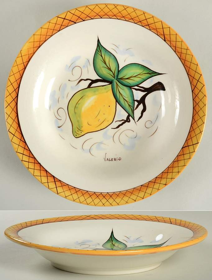 Fruta 10" Individual Pasta Bowl by Ganz-1