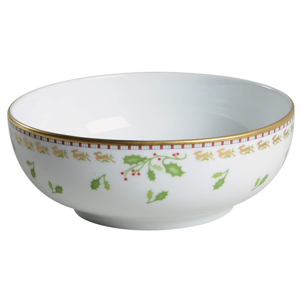 Merry Ginori Christmas Coupe Cereal Bowl by Ginori 1735-1
