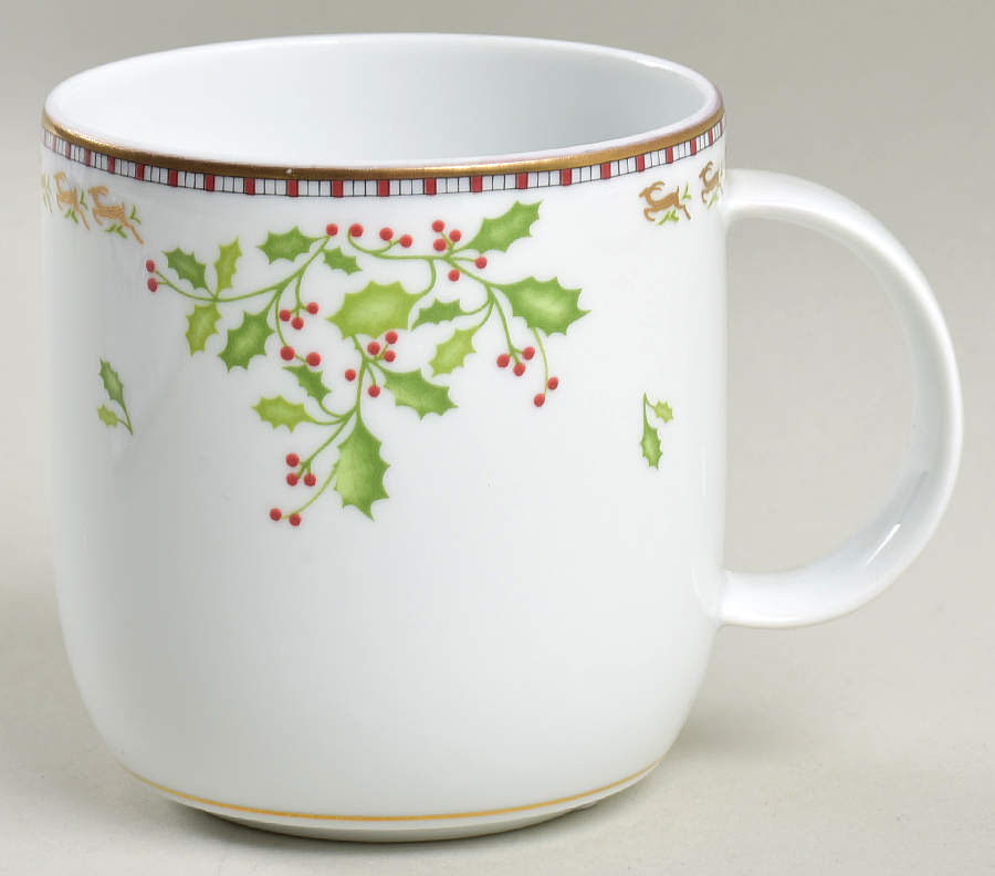 Merry Ginori Christmas Mug by Ginori 1735-1