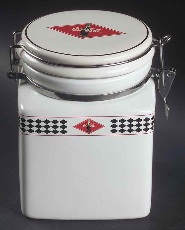 Coca Cola Medium Canister & Lid by Gibson Designs-1