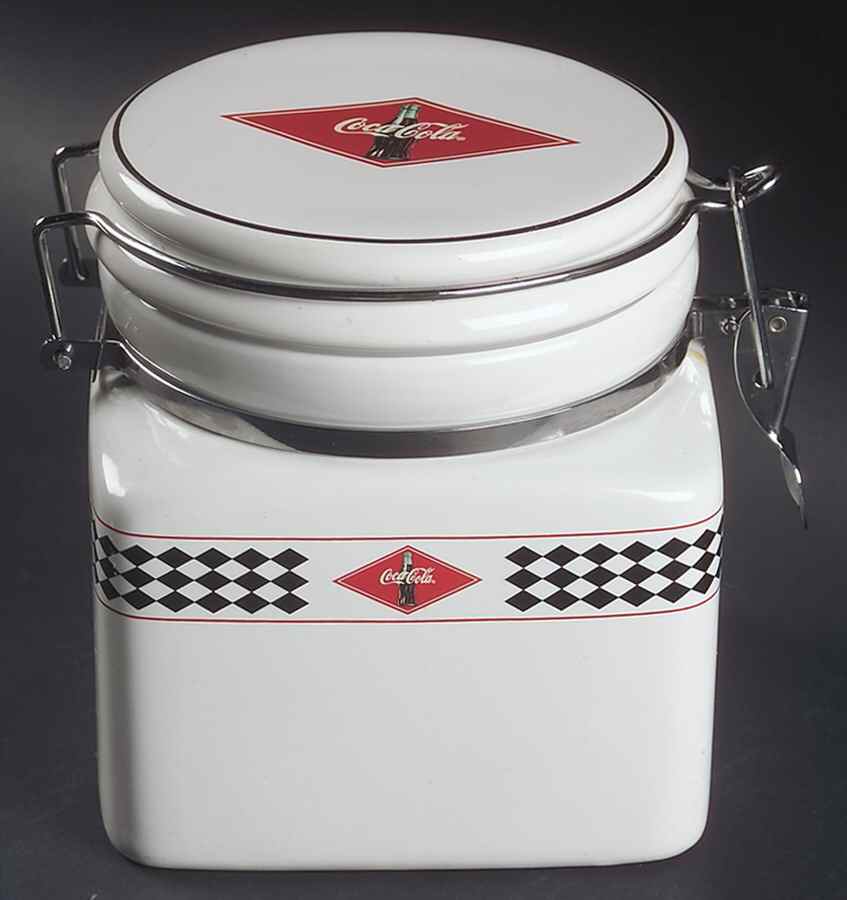 Coca Cola Small Canister & Lid by Gibson Designs-1