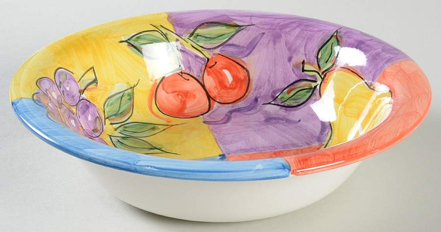 MARGUERITA 8" Round Vegetable Bowl by Gibson Designs-1