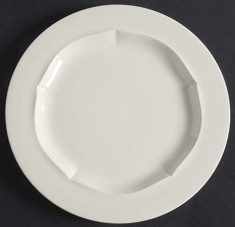 Evol Bread & Butter/Canape Plate by Faiencerie De Gien-1