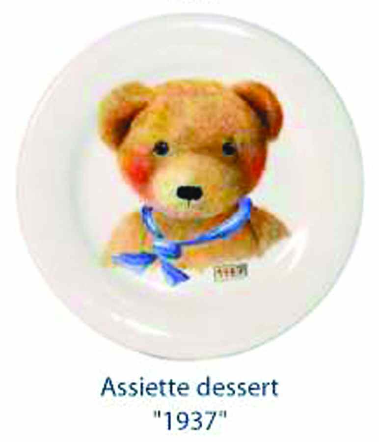 Bears (For Boys) Salad/Dessert Plate by Faiencerie De Gien-1