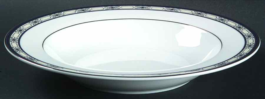 Newport Palace (Porcelain) Rim Soup Bowl by Gorham-1