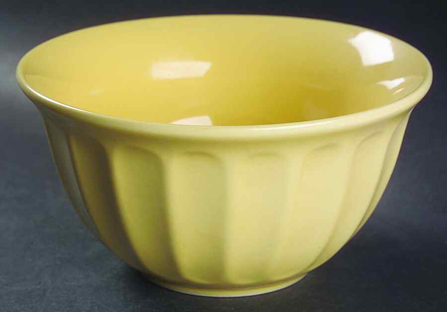 Ceremony Yellow Soup/Cereal Bowl by Gibson Designs-1
