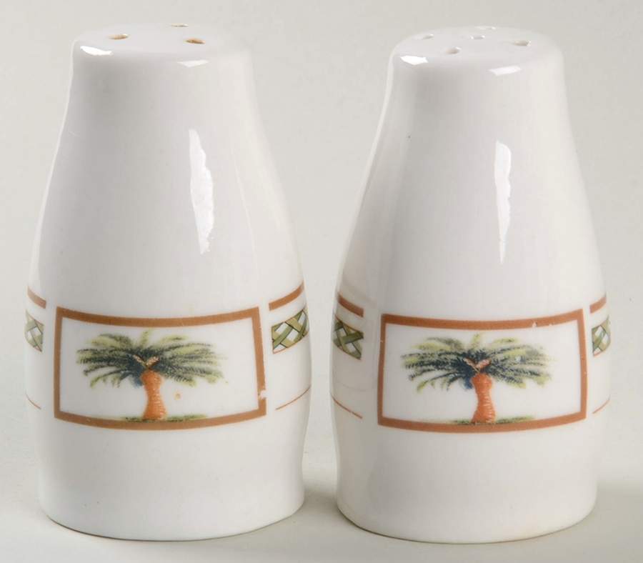 Palm Bay Salt & Pepper Set by Gibson Designs-1