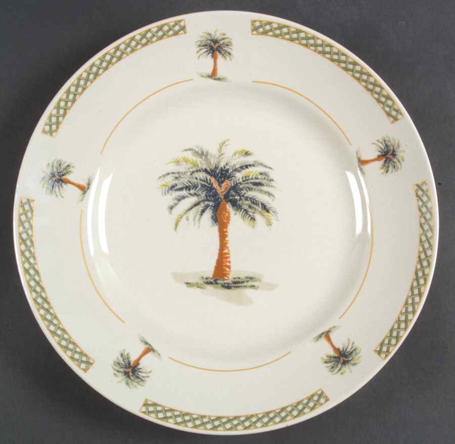 Palm Bay Dinner Plate by Gibson Designs-1