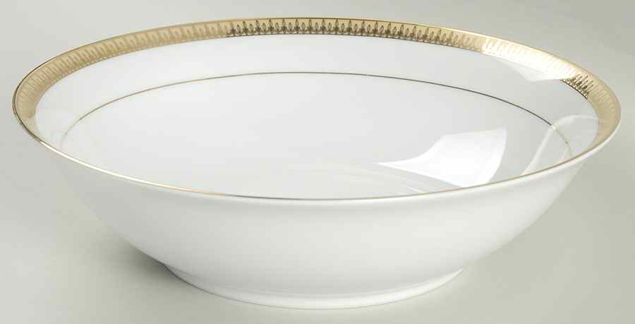 Lady Anne Signature Gold 9" Round Vegetable Bowl by Gorham-1