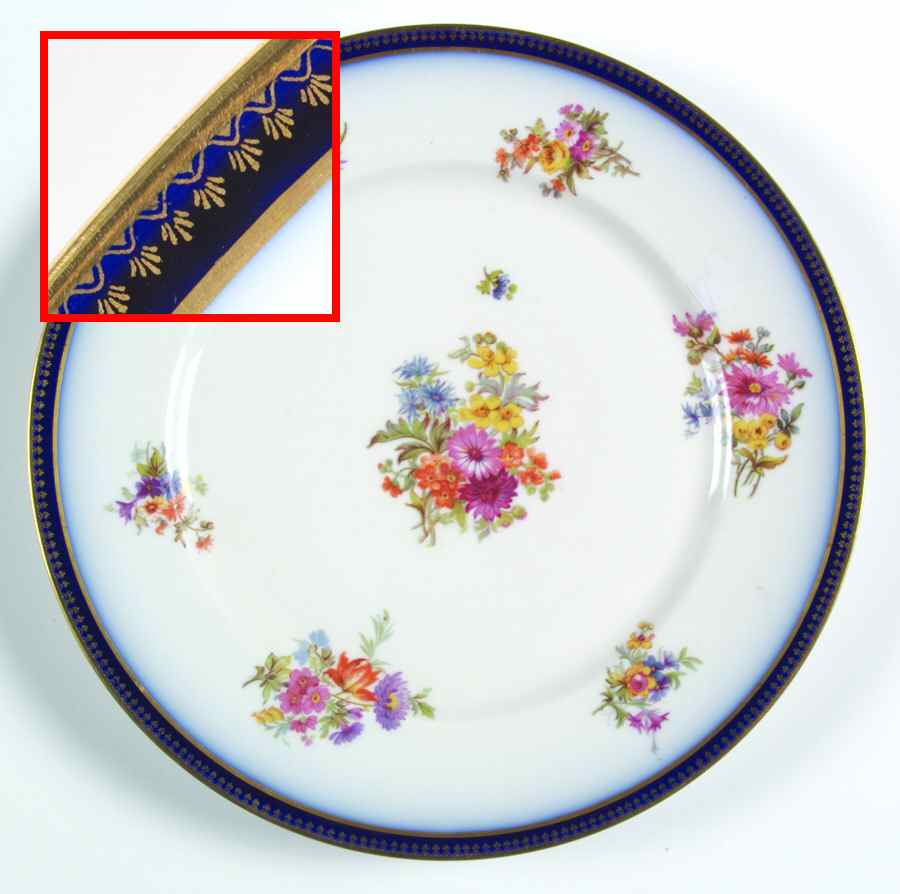 GUE555 Dinner Plate by WM Guerin-1