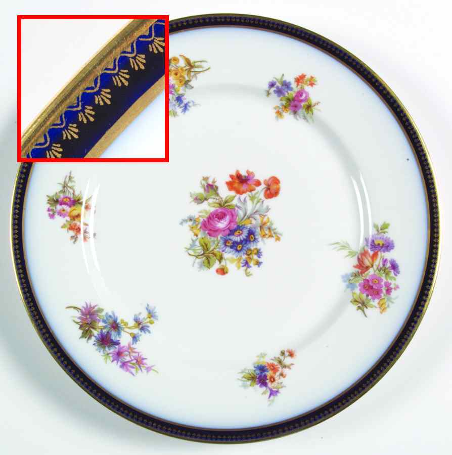 GUE555 Dinner Plate by WM Guerin-1