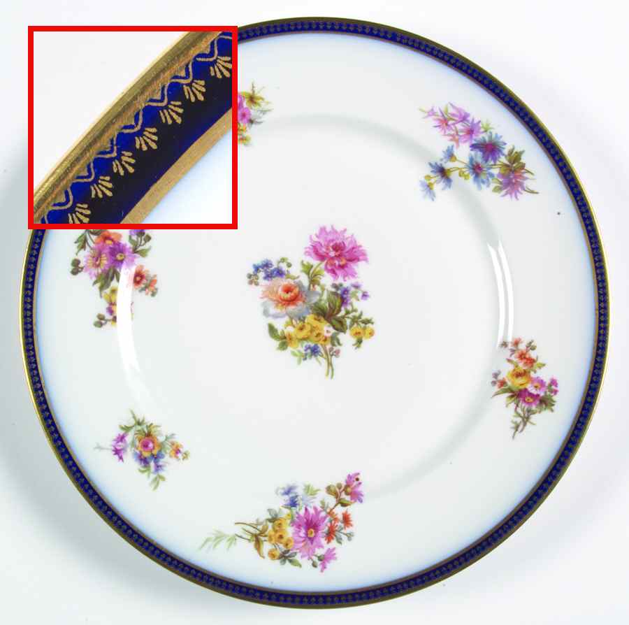 GUE555 Dinner Plate by WM Guerin-1