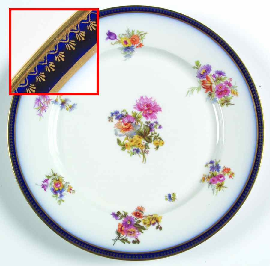 GUE555 Dinner Plate by WM Guerin-1