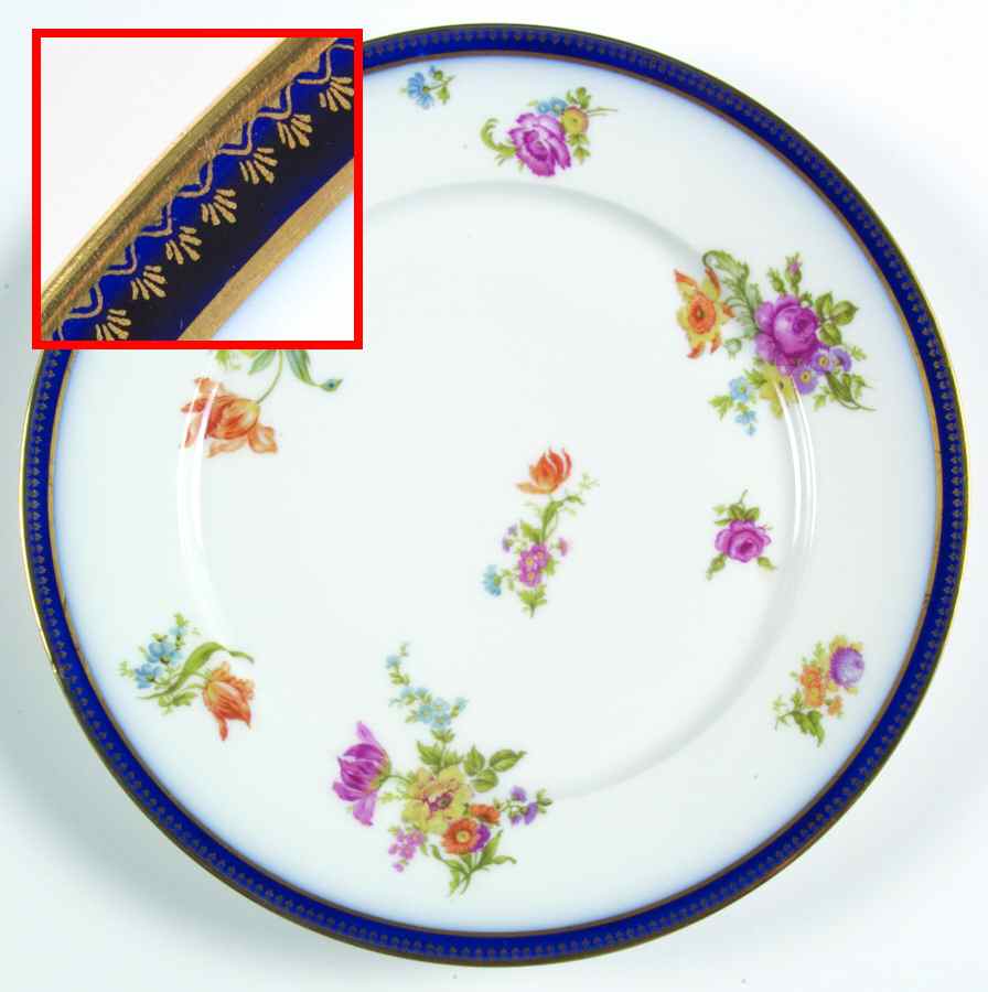 GUE555 Dinner Plate by WM Guerin-1