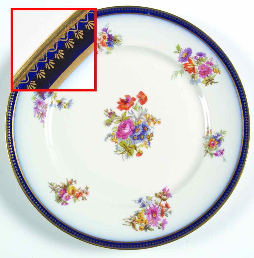 GUE555 Dinner Plate by WM Guerin-1