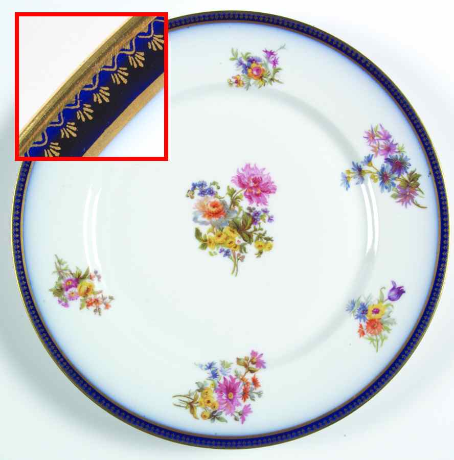 GUE555 Dinner Plate by WM Guerin-1