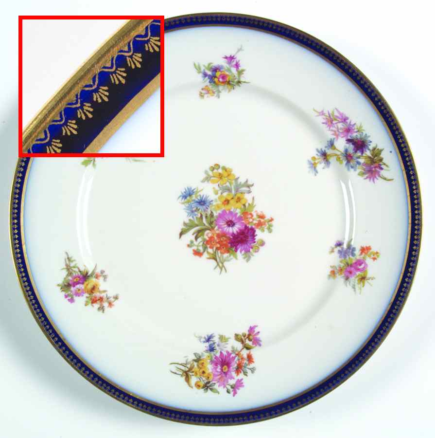 GUE555 Dinner Plate by WM Guerin-1