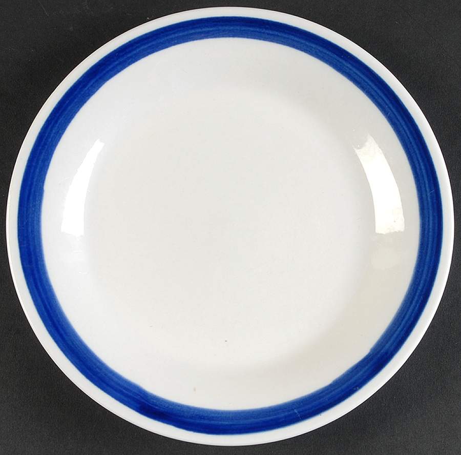 Laroma Cobalt Salad Plate by Gibson Designs-1