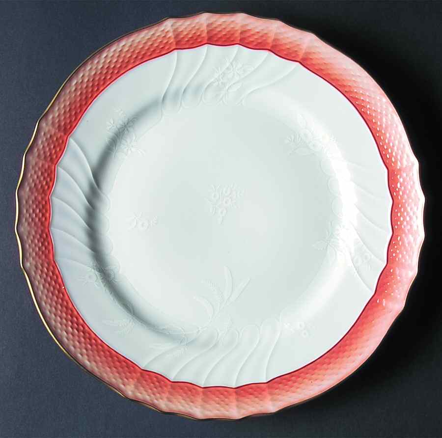 Rouge Fume Dinner Plate by Ginori 1735-1