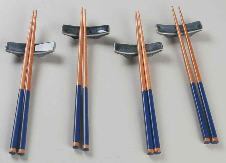 Fusion Ocean Chopstick Set for 4 by Gabbay-1