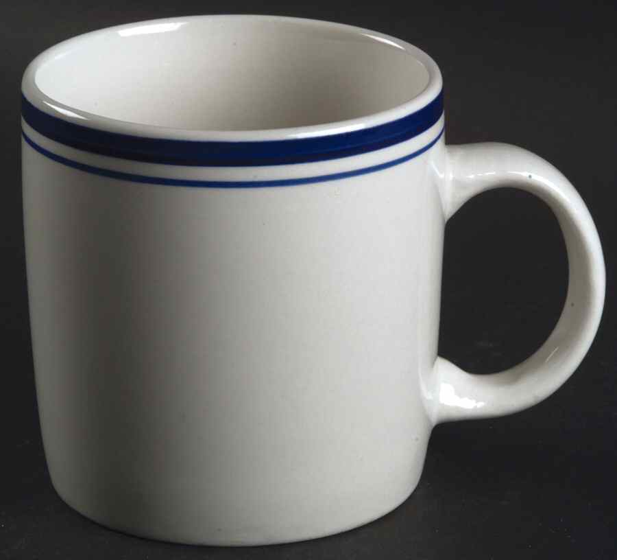 Restaurant Classics Cobalt Blue Mug by Gibson Designs-1