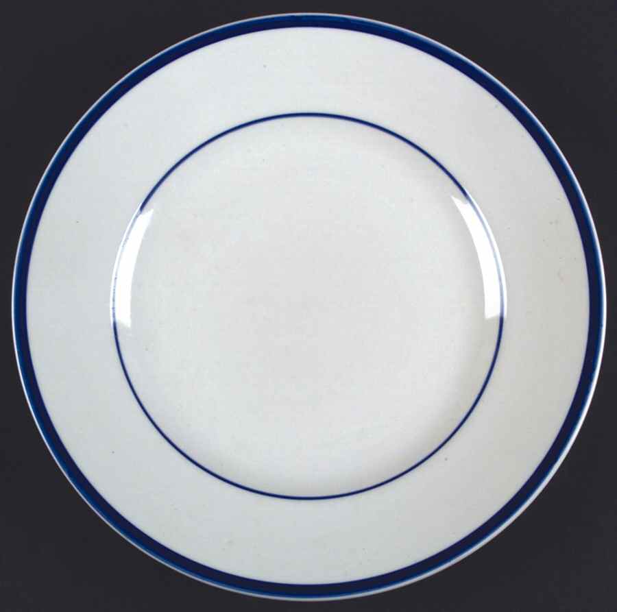 Restaurant Classics Cobalt Blue Dinner Plate by Gibson Designs-1
