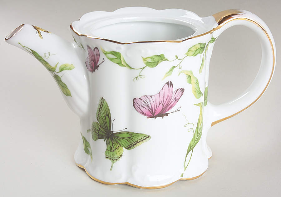 Butterfly Garden Teapot No Lid by Godinger-1