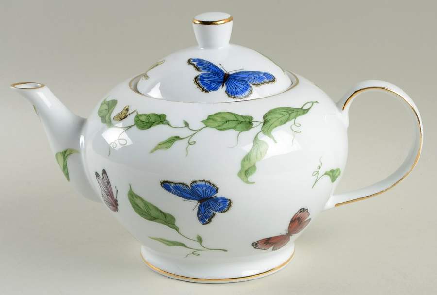 Butterfly Garden Teapot & Lid by Godinger-1