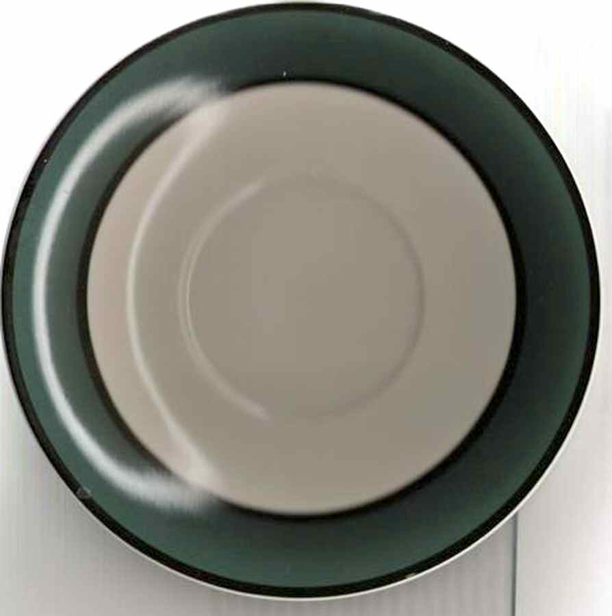 Uptown Green Saucer by Gibson Designs-1