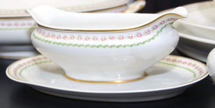 GDA311 Gravy Boat with Attached Underplate by Gerard, Dufraisseix & Abbot-1