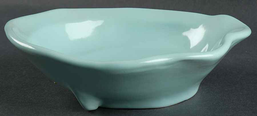 Free Form Seafoam Soup/Cereal Bowl by Gail Pittman-1