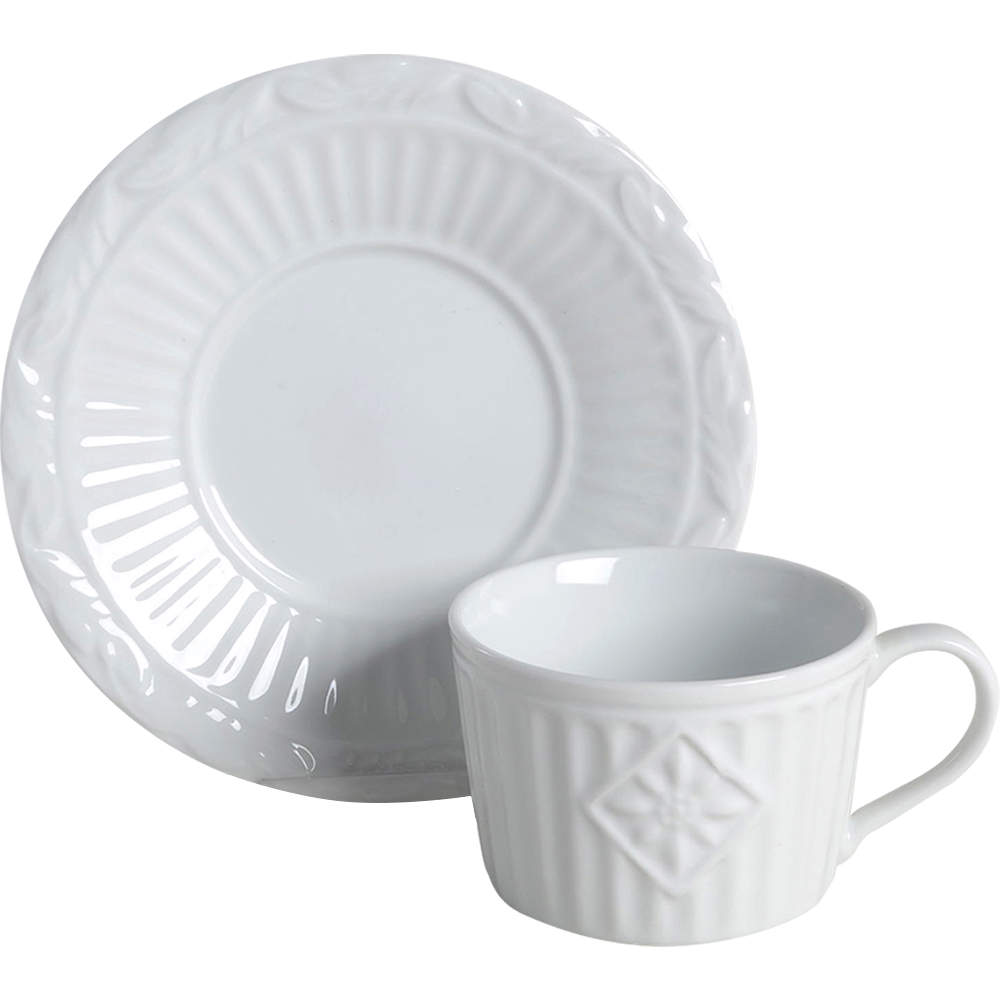 Bavaro Flat Cup & Saucer Set by Gorham-1