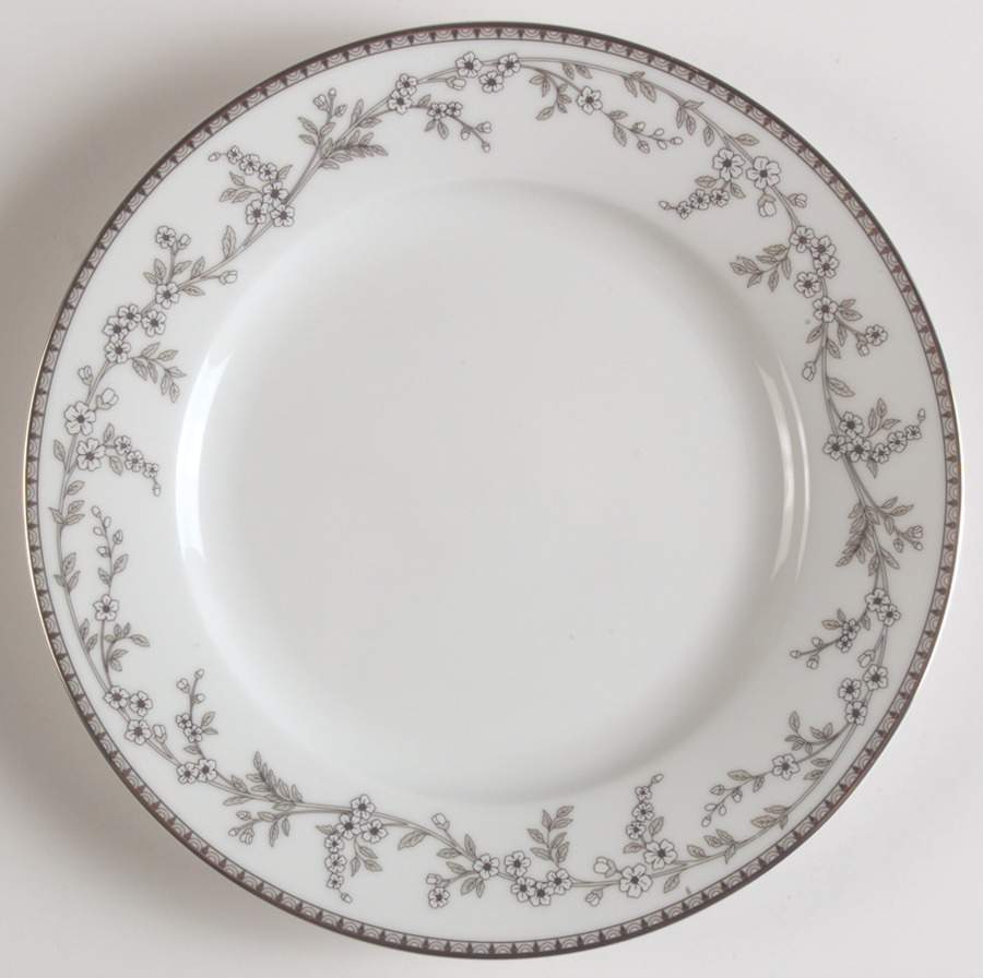 Flowering Meadow Salad Plate by Gorham-1