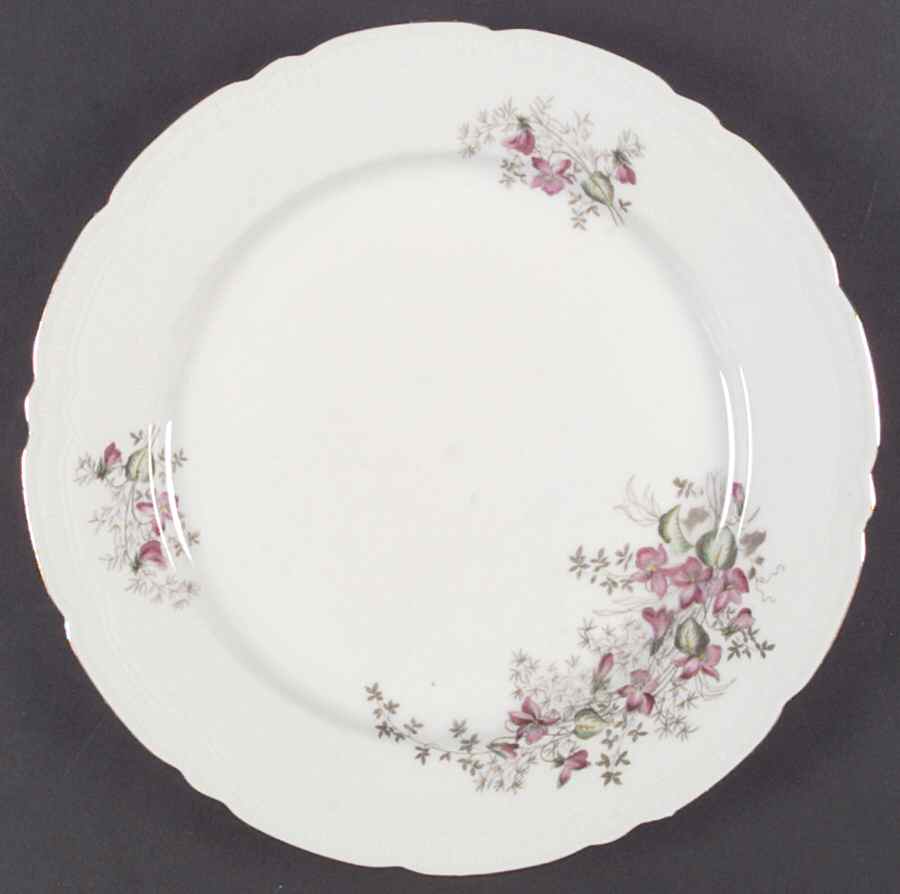 Wild Flower Dinner Plate by Gebruder Benedikt-1