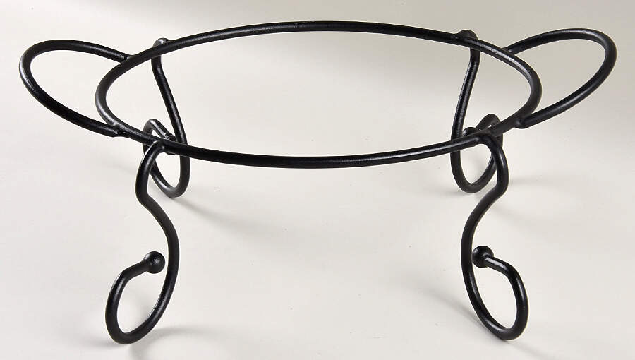 Hospitality Sage Metal Stand for 1.5 Qt Oval Covered Casserole by Gail Pittman-1