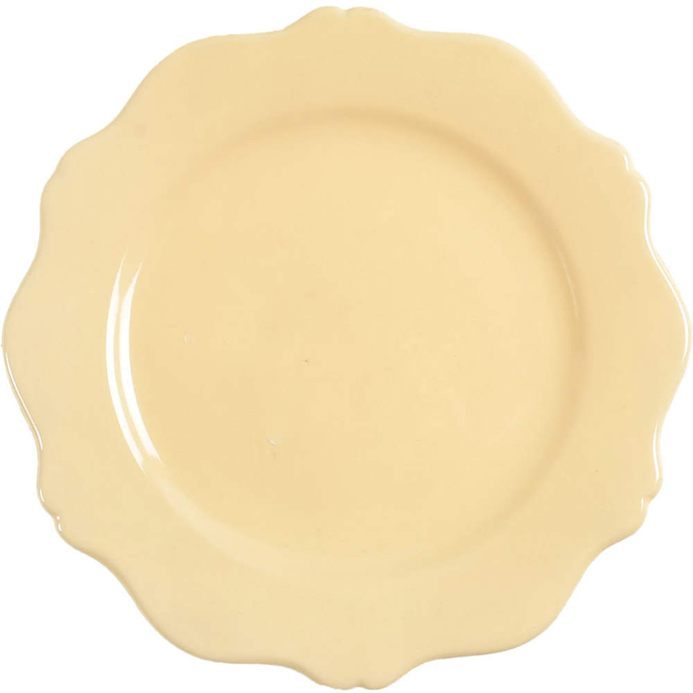 Hospitality Butter Yellow Luncheon Plate by Gail Pittman-1