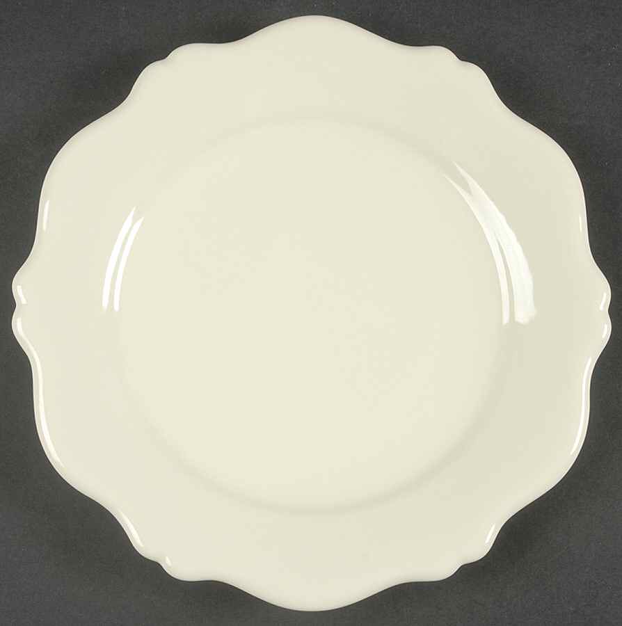 Hospitality Ivory Luncheon Plate by Gail Pittman-1