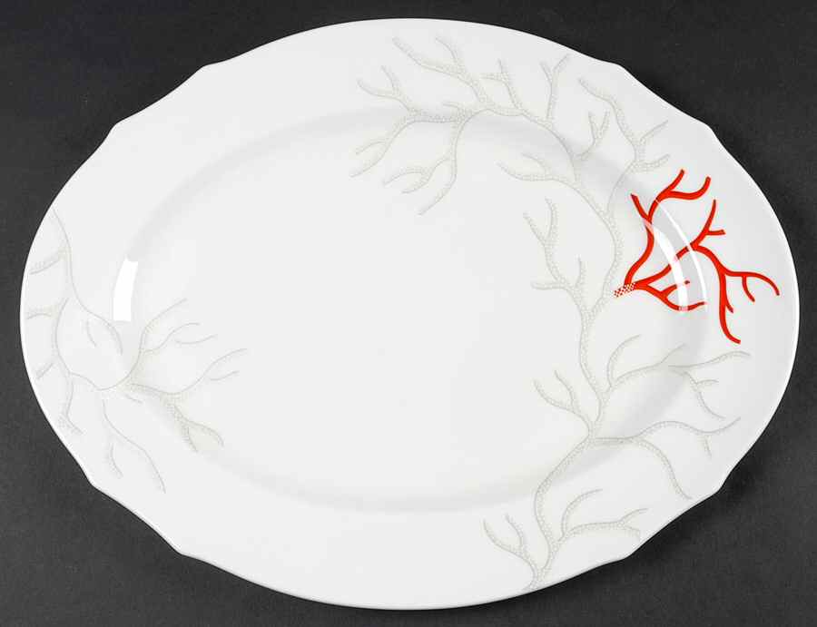 Opera 15" Oval Serving Platter by Ginori 1735-1