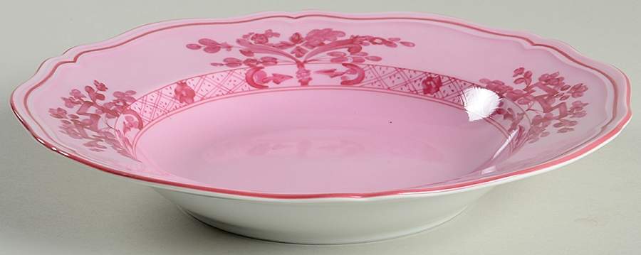 Oriente Italiano Large Rim Soup Bowl by Ginori 1735-1