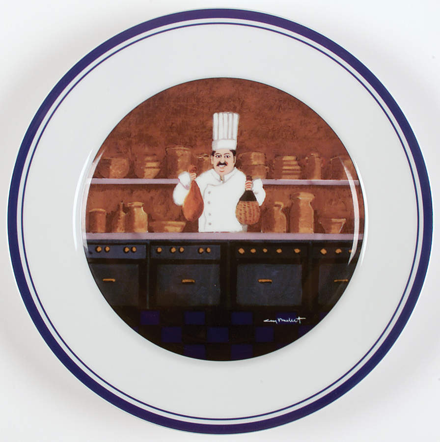GUB3 Dinner Plate by Guy Buffet-1