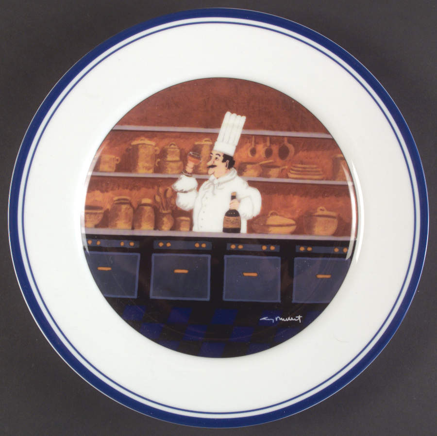 GUB3 Dinner Plate by Guy Buffet-1