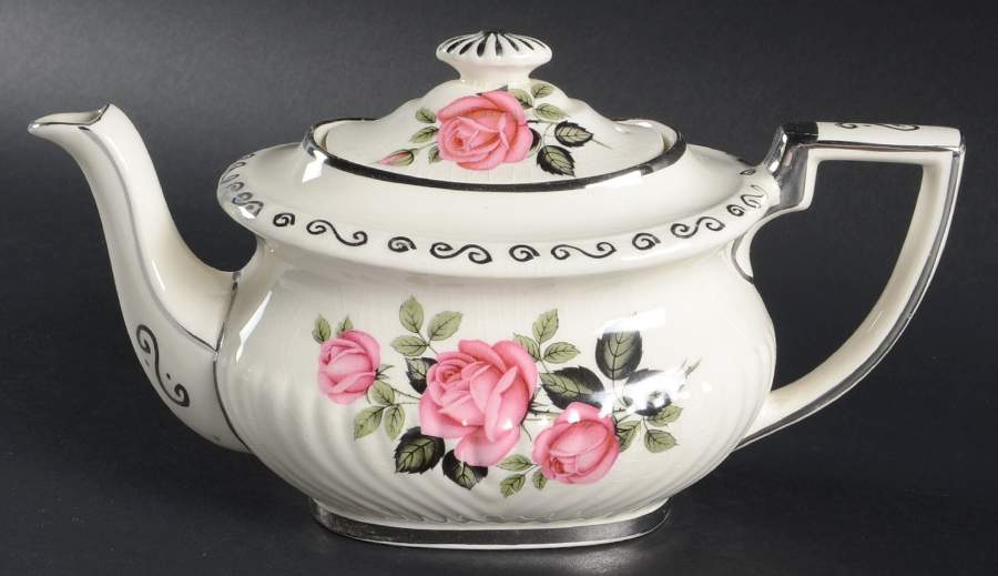 W411 Teapot & Lid by Gibsons-England-1