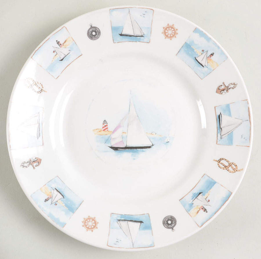 Sundancer Salad Plate by Gibson Designs-1