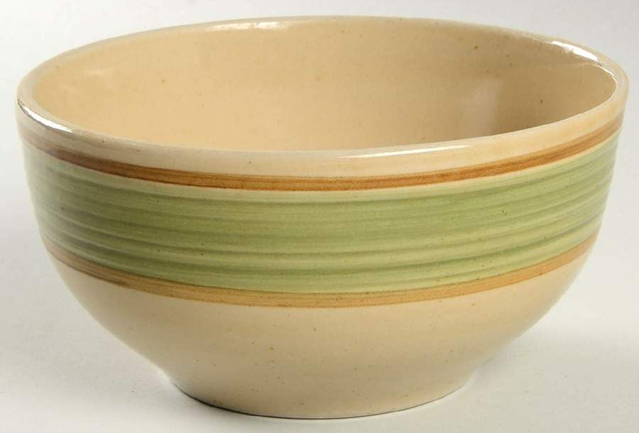 Rustic Green Soup/Cereal Bowl by Gourmet Expressions-1