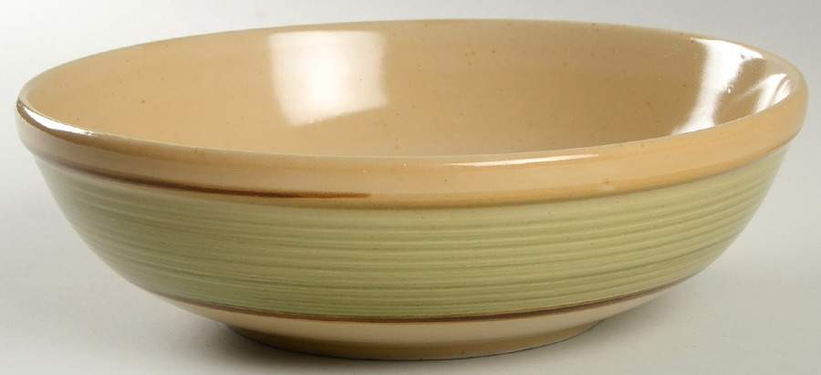 Rustic Green 9" Round Vegetable Bowl by Gourmet Expressions-1